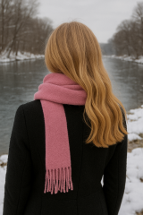 Pofuduk Şal (Pembe)