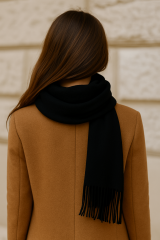 Pofuduk Şal( Siyah)